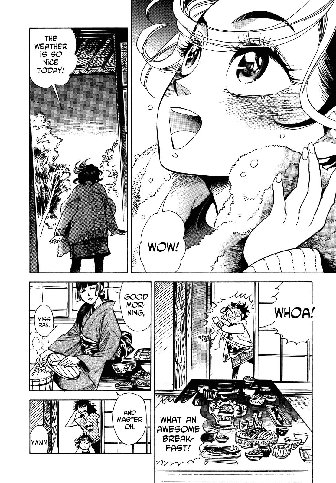 Ran to Haiiro no Sekai Chapter 10 page 30 - Chapter 10: Refreshed and Happy