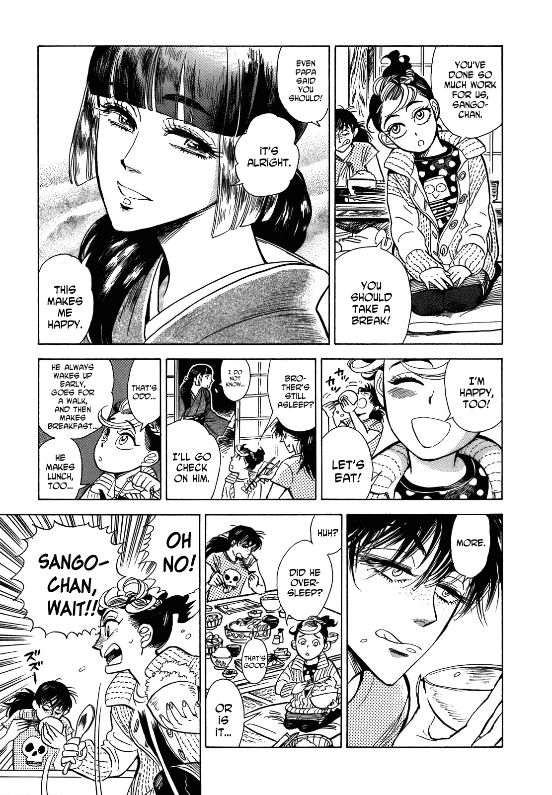 Ran to Haiiro no Sekai Chapter 10 page 31 - Chapter 10: Refreshed and Happy