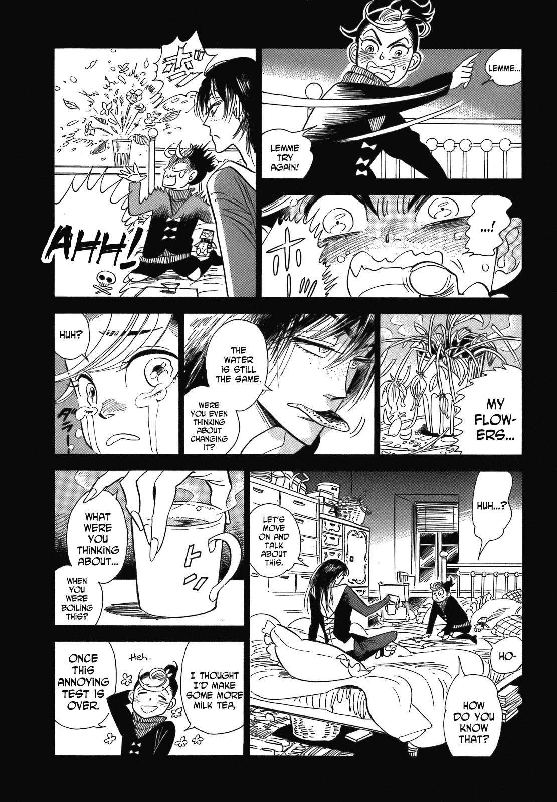 Ran to Haiiro no Sekai Chapter 11 page 4 - Chapter 11: The Etiquette of Magic
