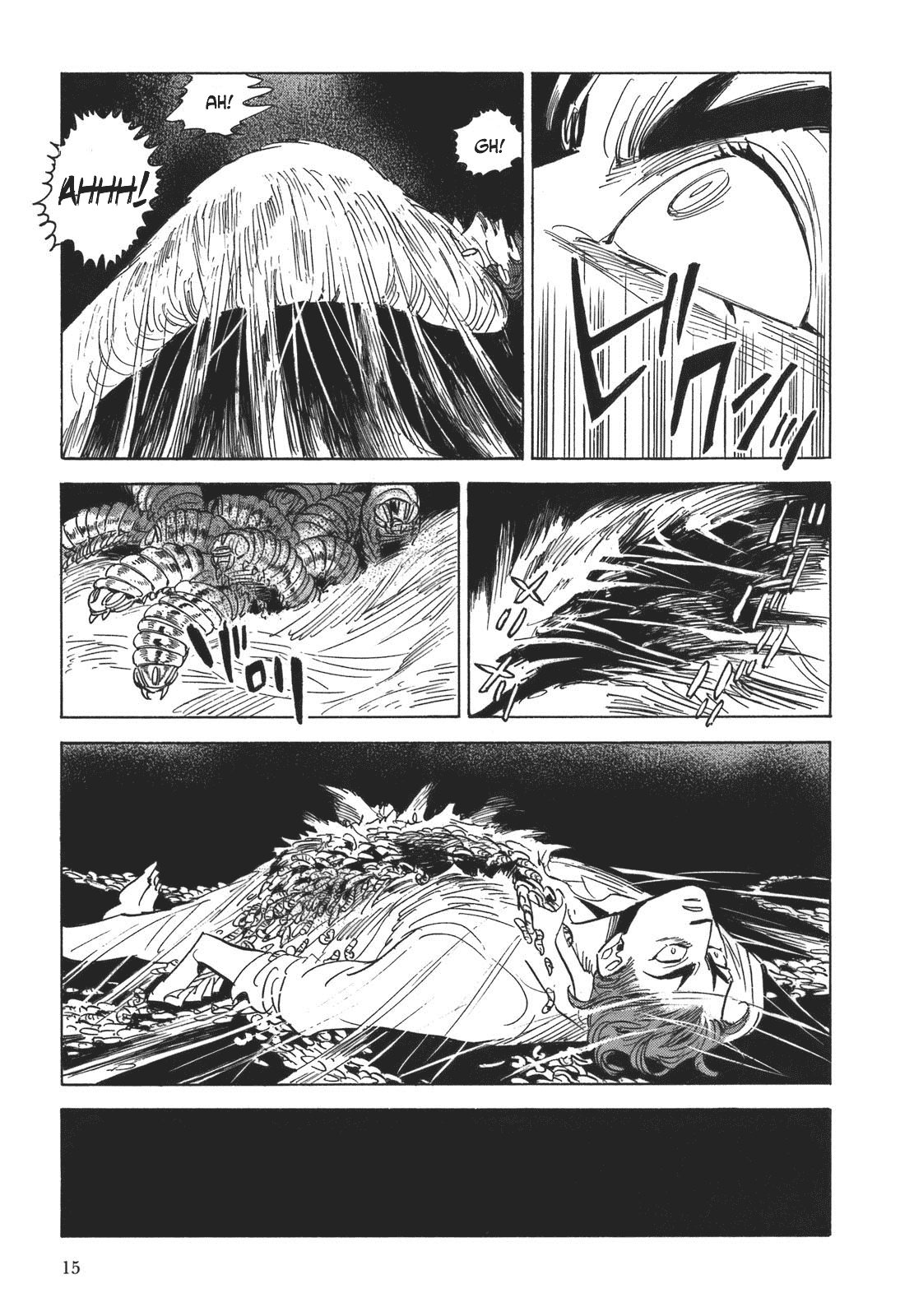 Ran to Haiiro no Sekai Chapter 12 page 15 - Chapter 12: In a Dream of Flying and Fire