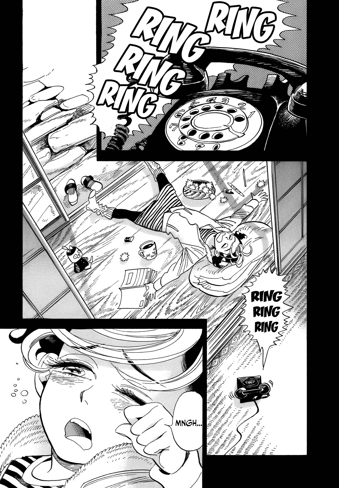 Ran to Haiiro no Sekai Chapter 12 page 3 - Chapter 12: In a Dream of Flying and Fire