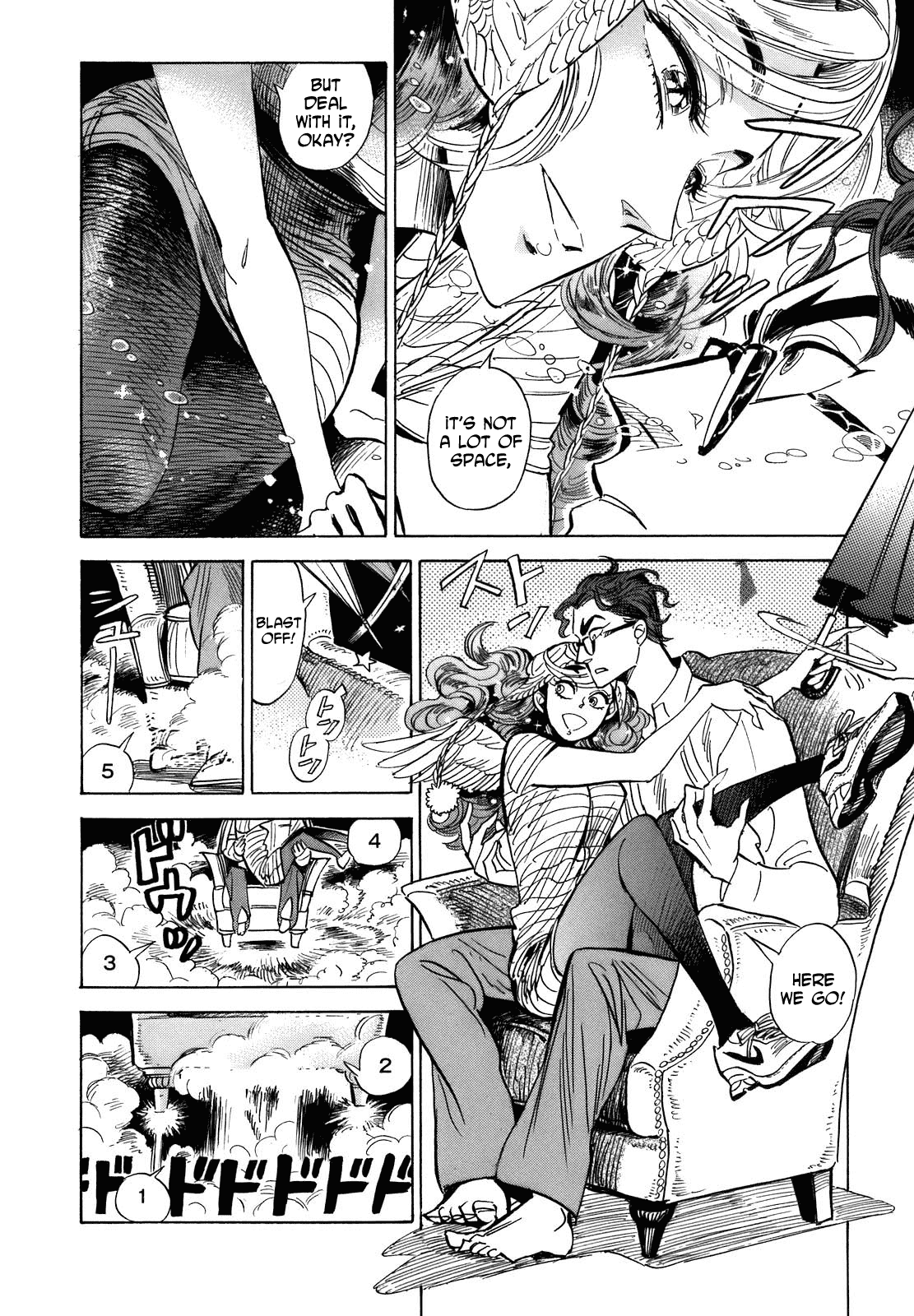 Ran to Haiiro no Sekai Chapter 12 page 30 - Chapter 12: In a Dream of Flying and Fire