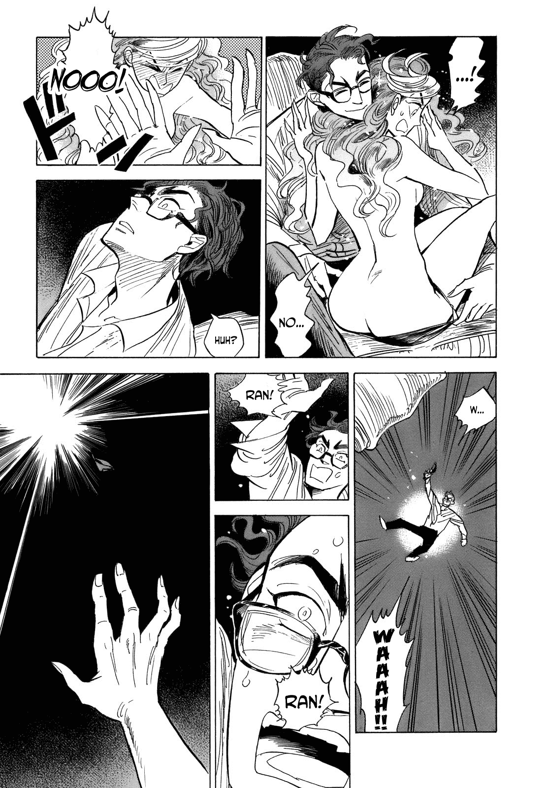Ran to Haiiro no Sekai Chapter 12 page 39 - Chapter 12: In a Dream of Flying and Fire