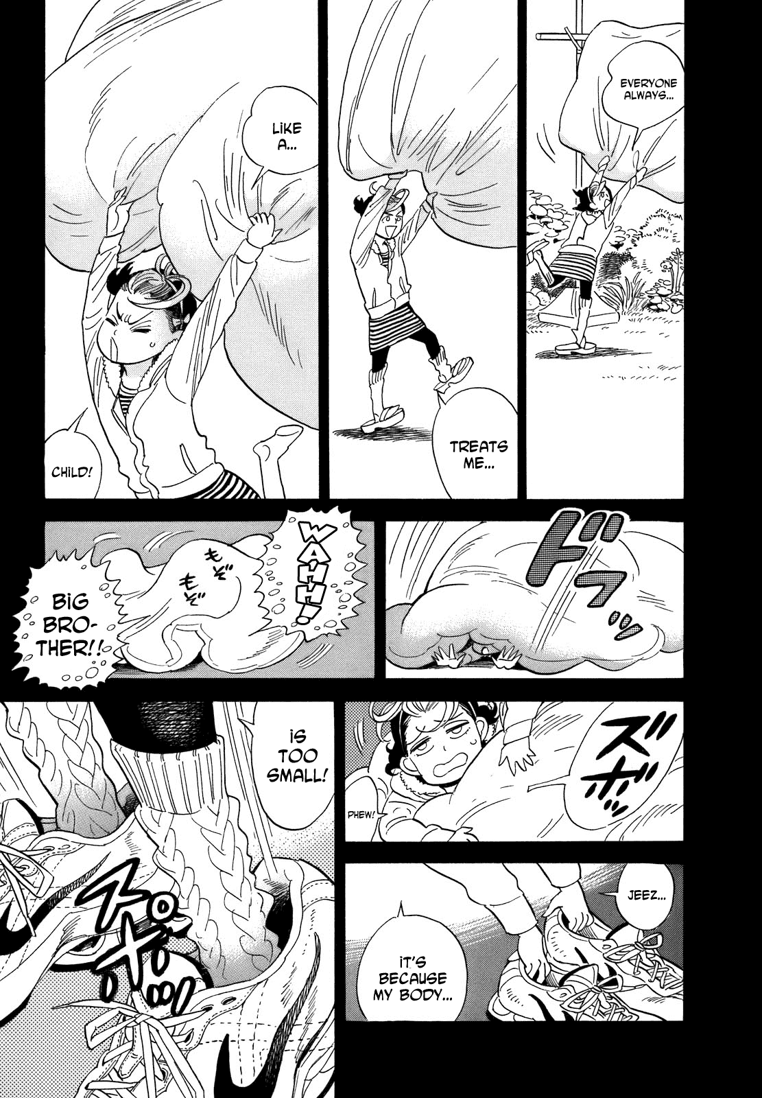 Ran to Haiiro no Sekai Chapter 12 page 5 - Chapter 12: In a Dream of Flying and Fire