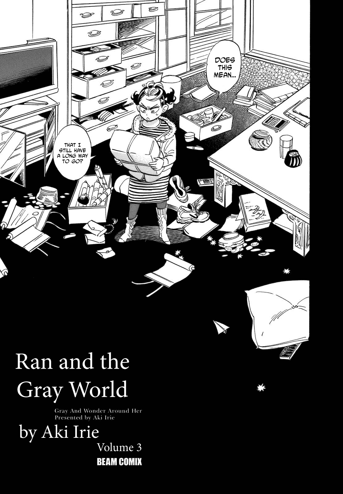 Ran to Haiiro no Sekai Chapter 12 page 9 - Chapter 12: In a Dream of Flying and Fire