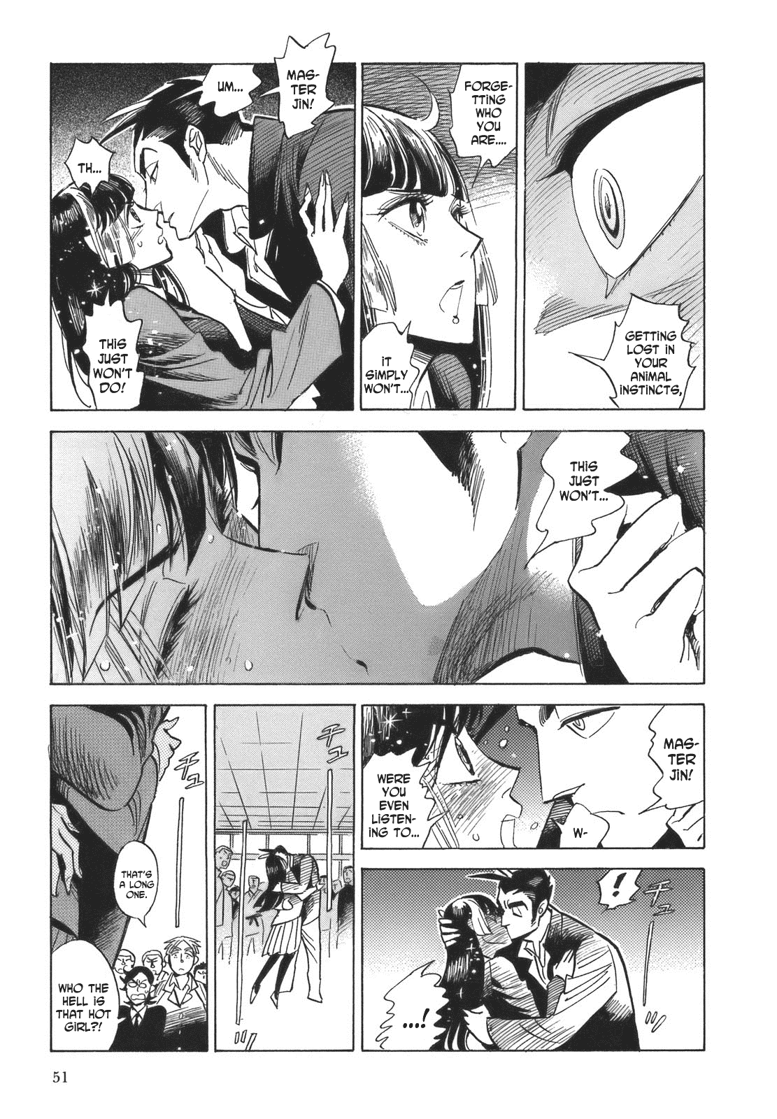 Ran to Haiiro no Sekai Chapter 13 page 11 - Chapter 13: Master Jin Goes Mad