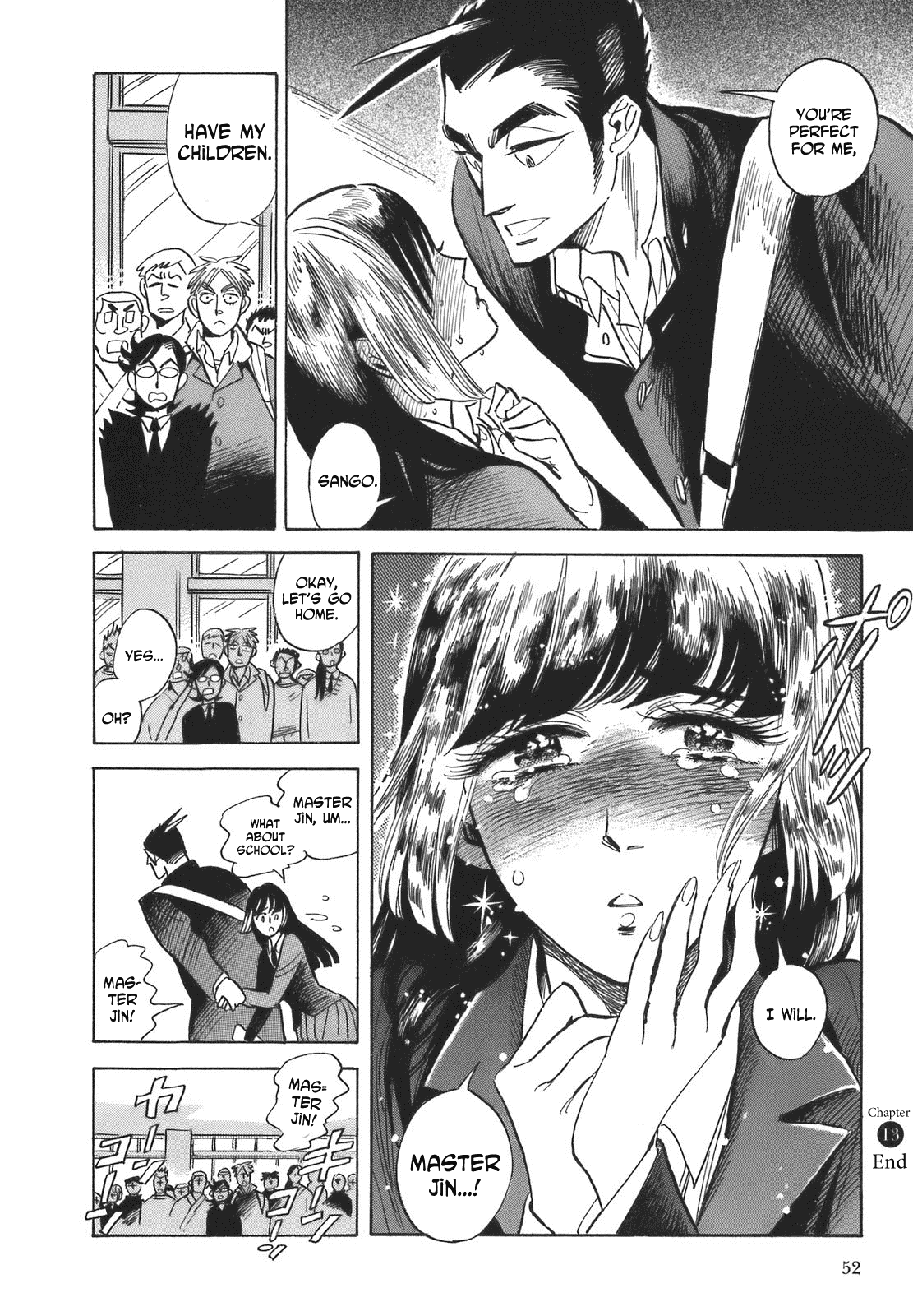 Ran to Haiiro no Sekai Chapter 13 page 12 - Chapter 13: Master Jin Goes Mad