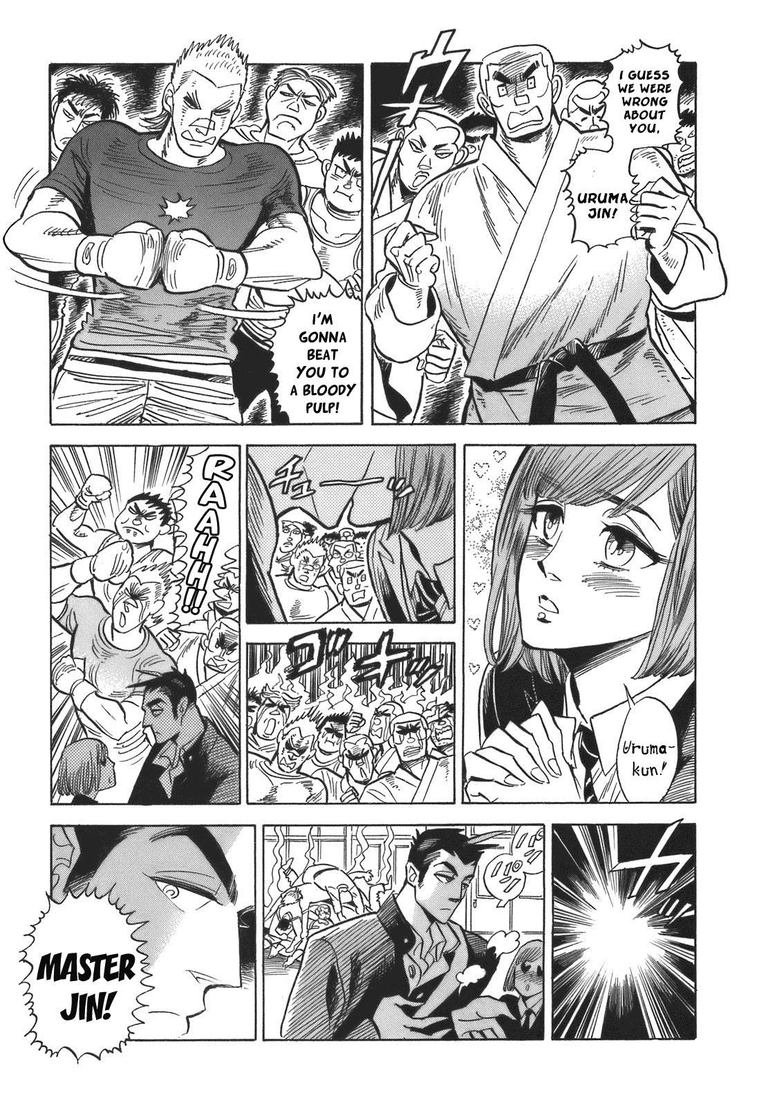 Ran to Haiiro no Sekai Chapter 13 page 9 - Chapter 13: Master Jin Goes Mad