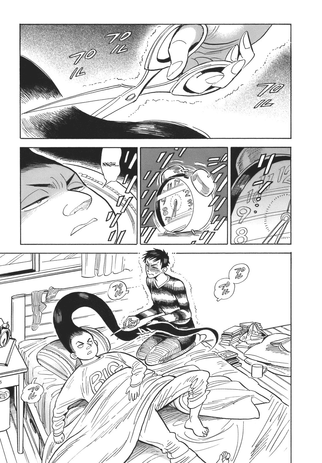 Ran to Haiiro no Sekai Chapter 14 page 3 - Chapter 14: The Haimachi that Lives Next Door