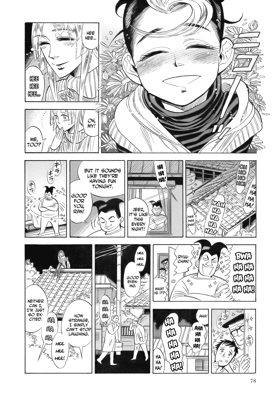 Ran to Haiiro no Sekai Chapter 15 page 10 - Chapter 15: Mama's Welcome Home Party