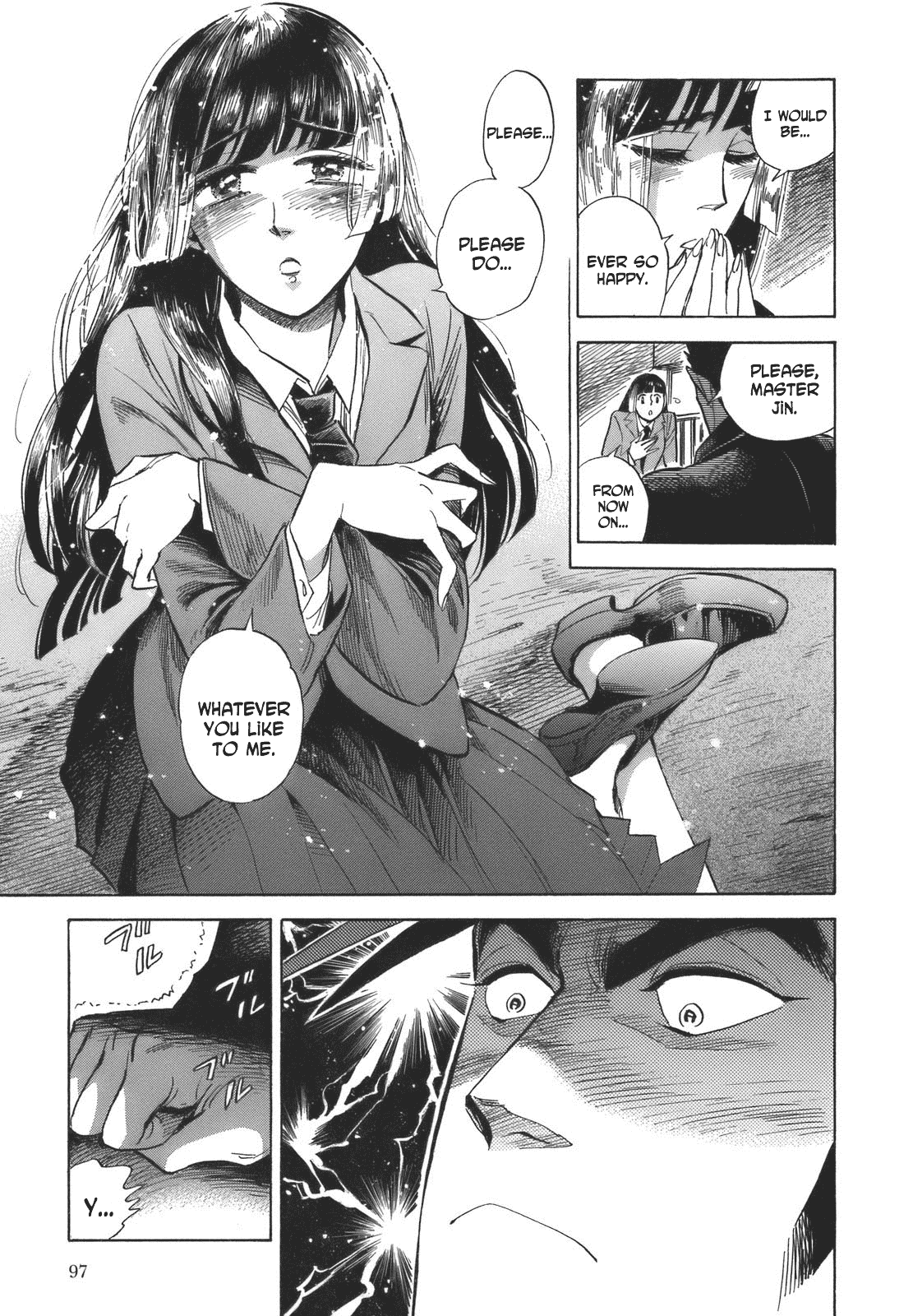 Ran to Haiiro no Sekai Chapter 16 page 13 - Chapter 16: Sango in Pink