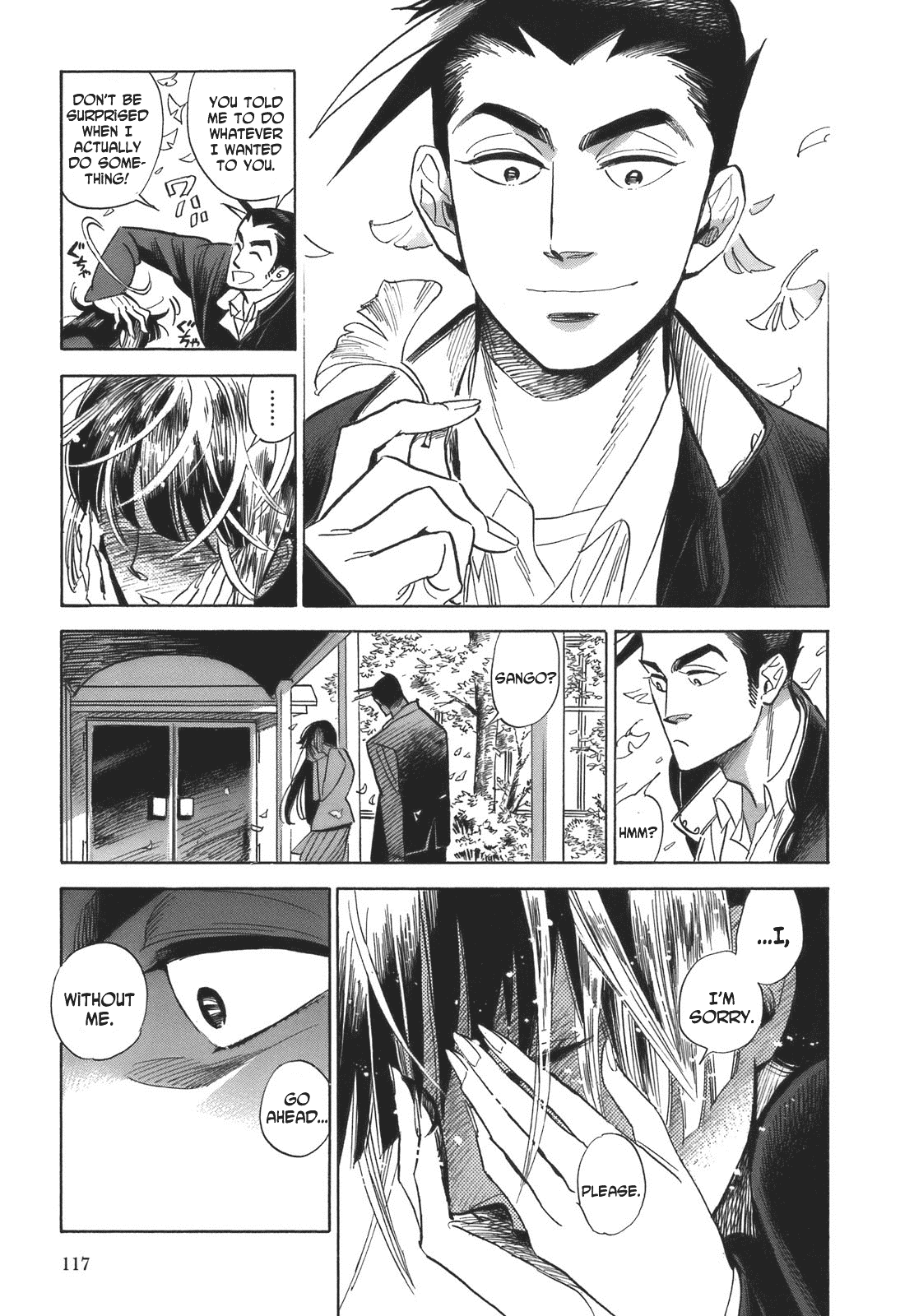Ran to Haiiro no Sekai Chapter 16 page 33 - Chapter 16: Sango in Pink