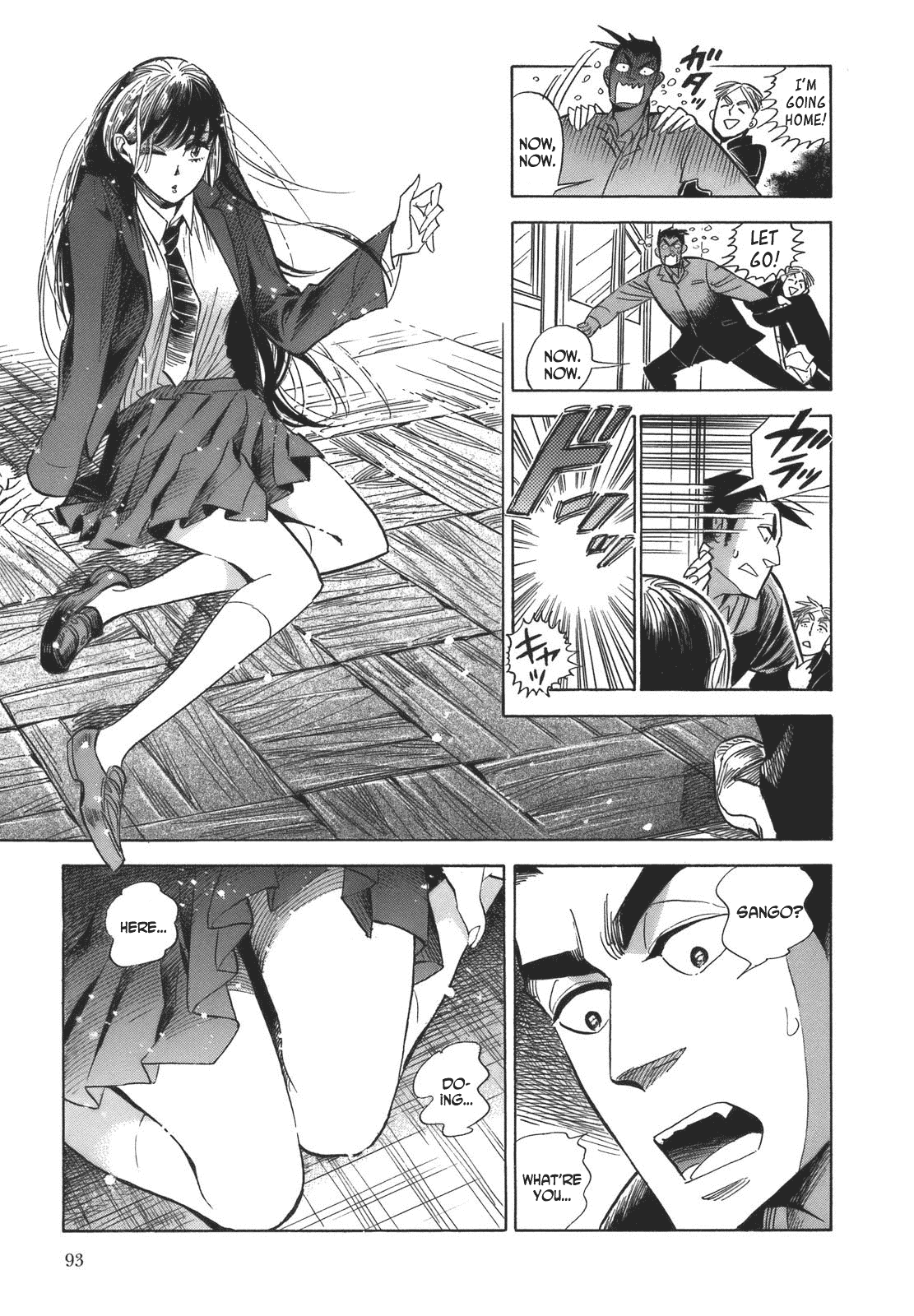 Ran to Haiiro no Sekai Chapter 16 page 9 - Chapter 16: Sango in Pink