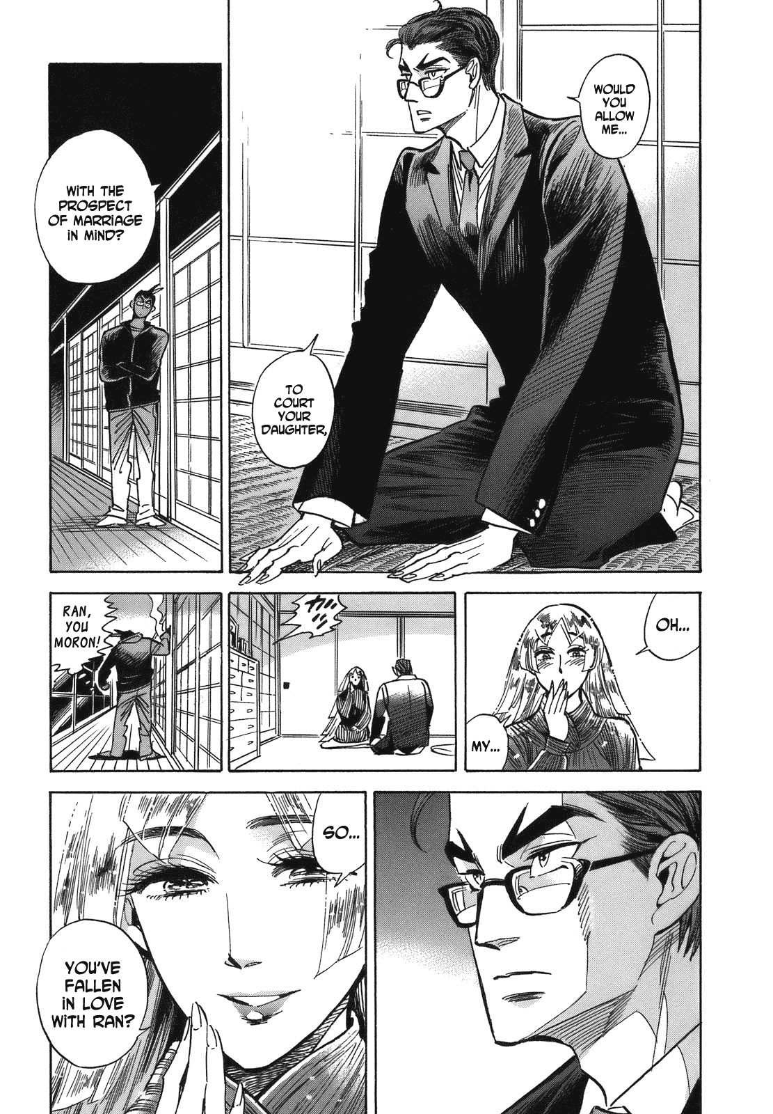 Ran to Haiiro no Sekai Chapter 17 page 36 - Chapter 17: Ran is Mine