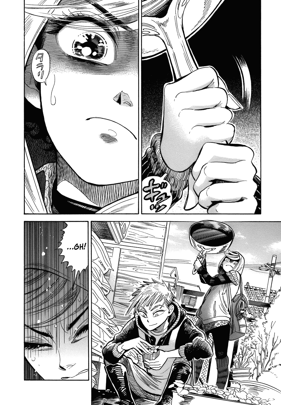 Ran to Haiiro no Sekai Chapter 19 page 13 - Chapter 19: Run, Run, Hibi-kun