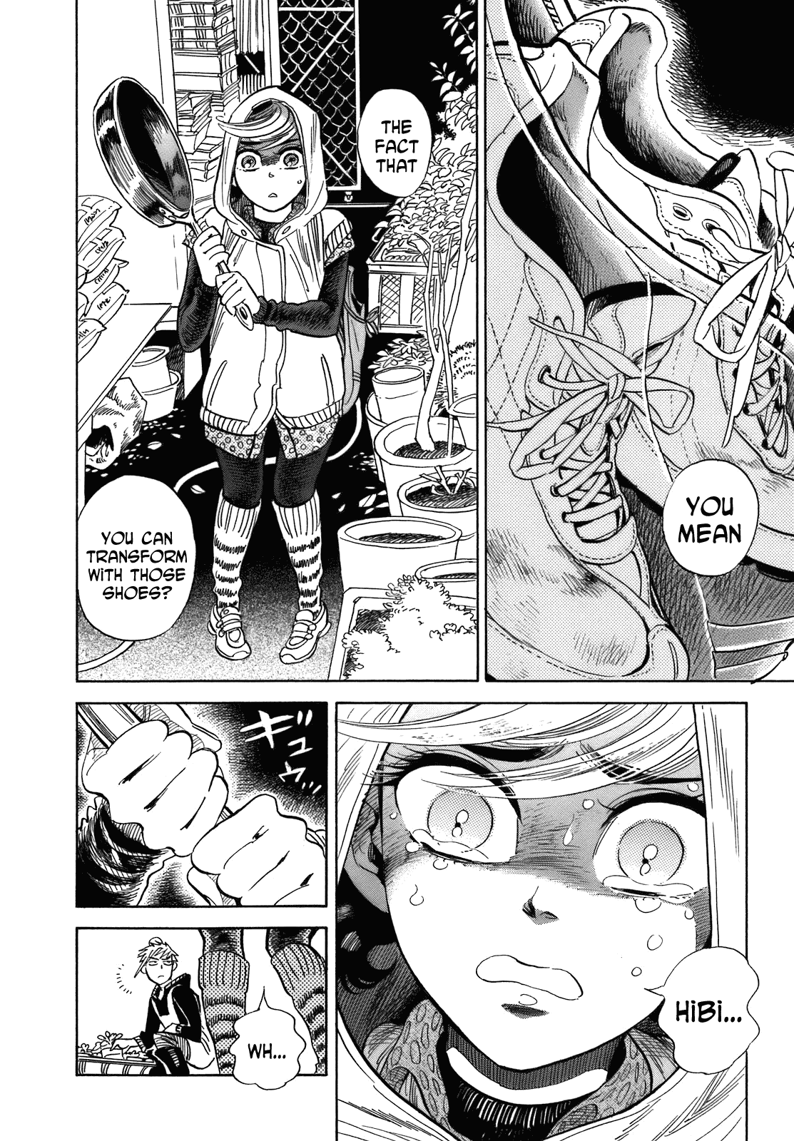 Ran to Haiiro no Sekai Chapter 19 page 17 - Chapter 19: Run, Run, Hibi-kun