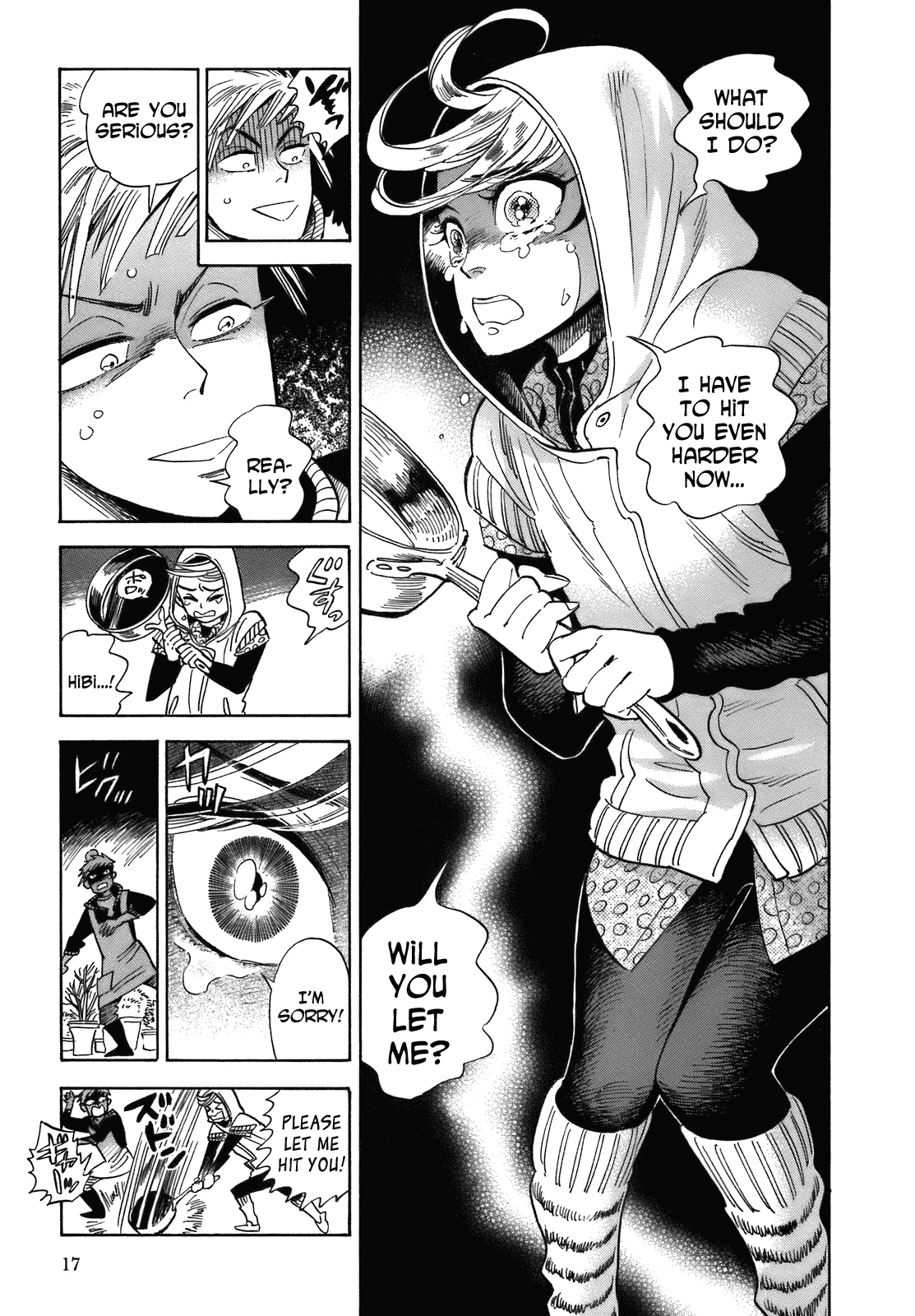 Ran to Haiiro no Sekai Chapter 19 page 18 - Chapter 19: Run, Run, Hibi-kun