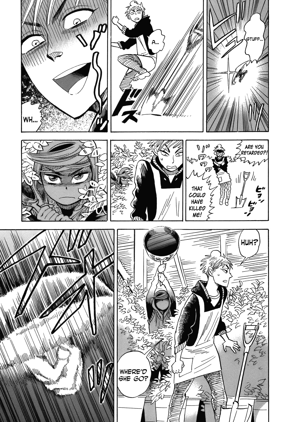 Ran to Haiiro no Sekai Chapter 19 page 24 - Chapter 19: Run, Run, Hibi-kun