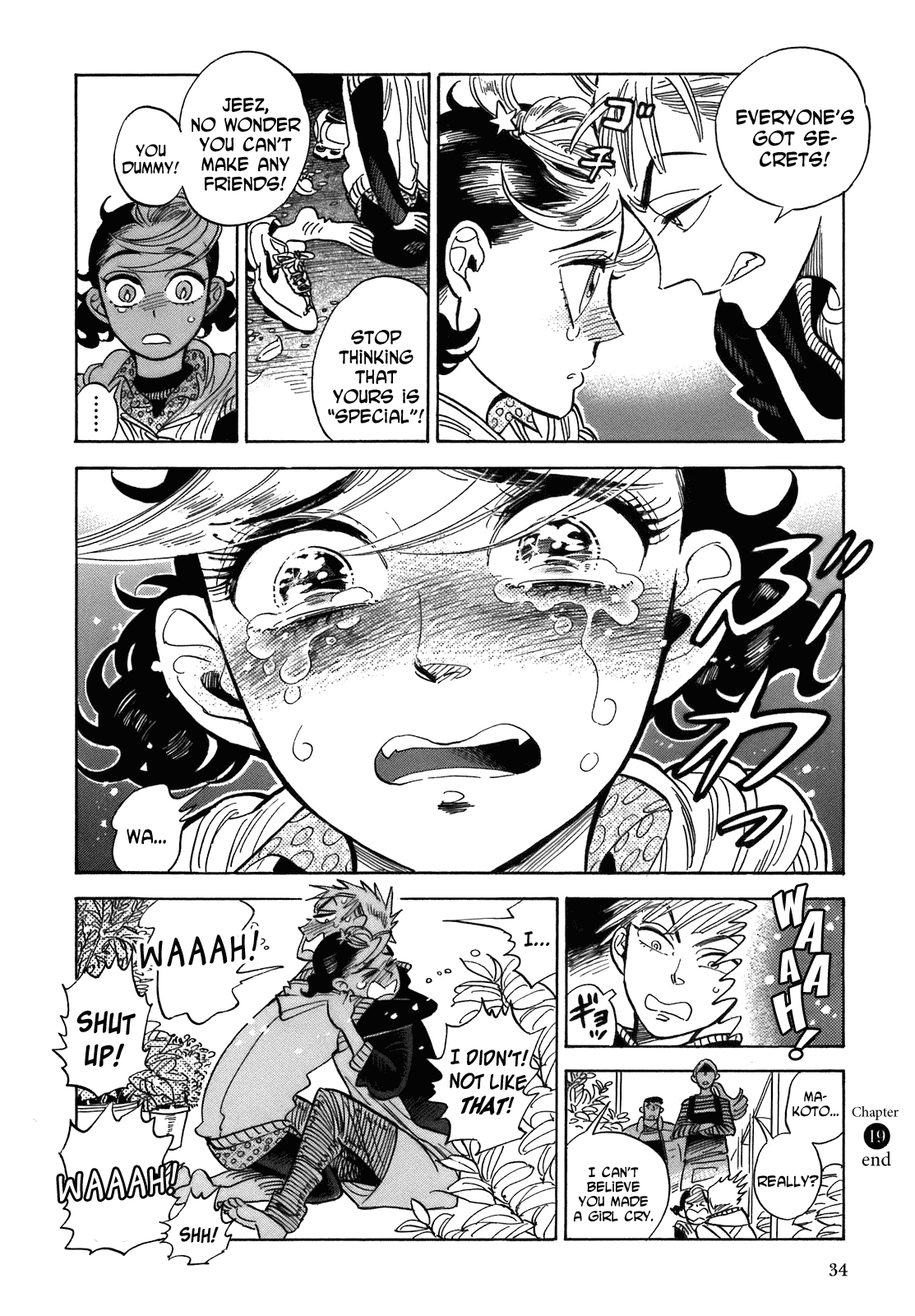 Ran to Haiiro no Sekai Chapter 19 page 35 - Chapter 19: Run, Run, Hibi-kun
