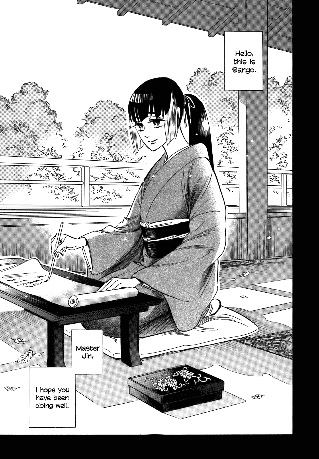 Ran to Haiiro no Sekai Chapter 19 page 4 - Chapter 19: Run, Run, Hibi-kun