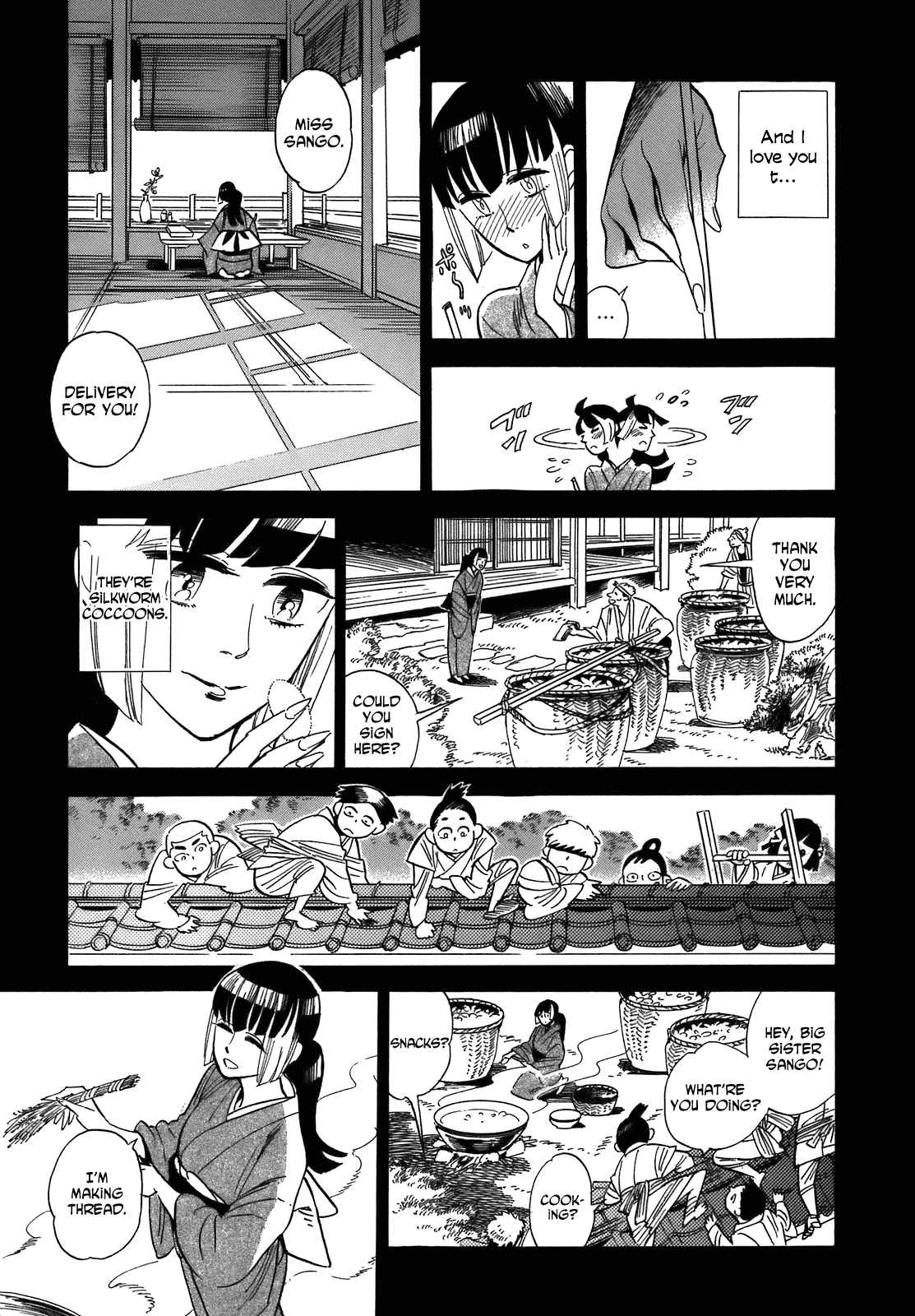 Ran to Haiiro no Sekai Chapter 19 page 6 - Chapter 19: Run, Run, Hibi-kun