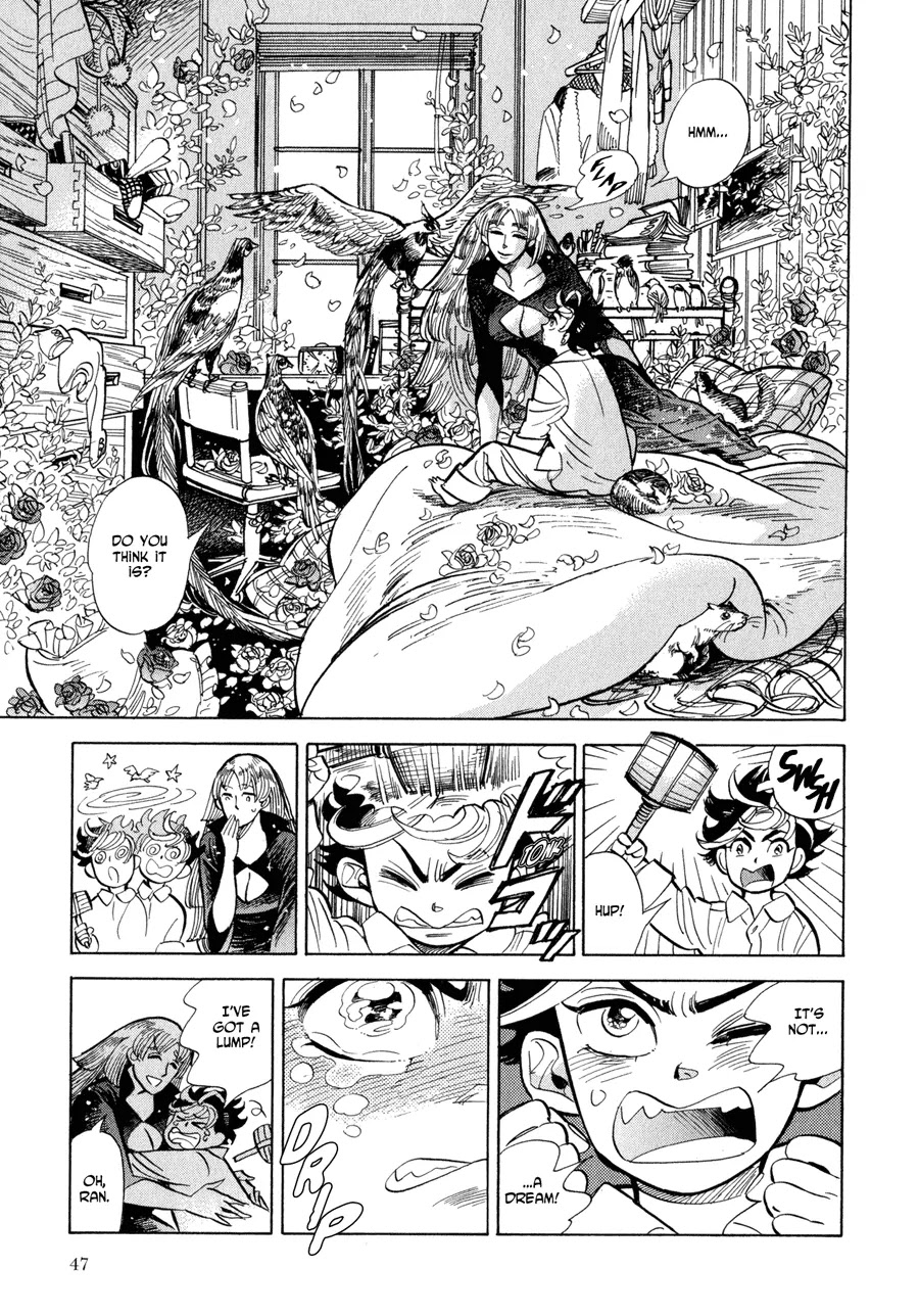 Ran to Haiiro no Sekai Chapter 2 page 11 - Chapter 2: Shizuka Returns Home