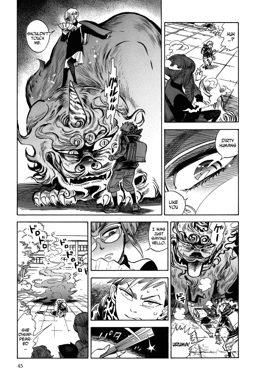 Ran to Haiiro no Sekai Chapter 20 page 11 - Chapter 20: Special Effects! Haimachi Elementary