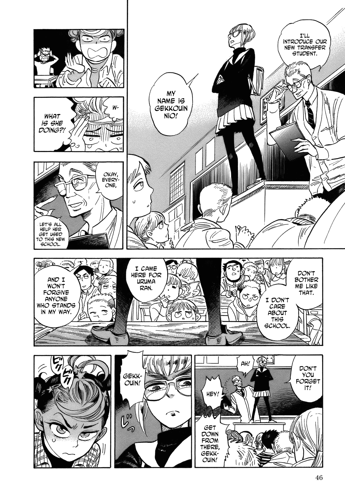 Ran to Haiiro no Sekai Chapter 20 page 12 - Chapter 20: Special Effects! Haimachi Elementary