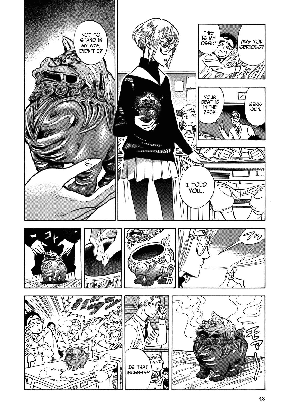 Ran to Haiiro no Sekai Chapter 20 page 14 - Chapter 20: Special Effects! Haimachi Elementary