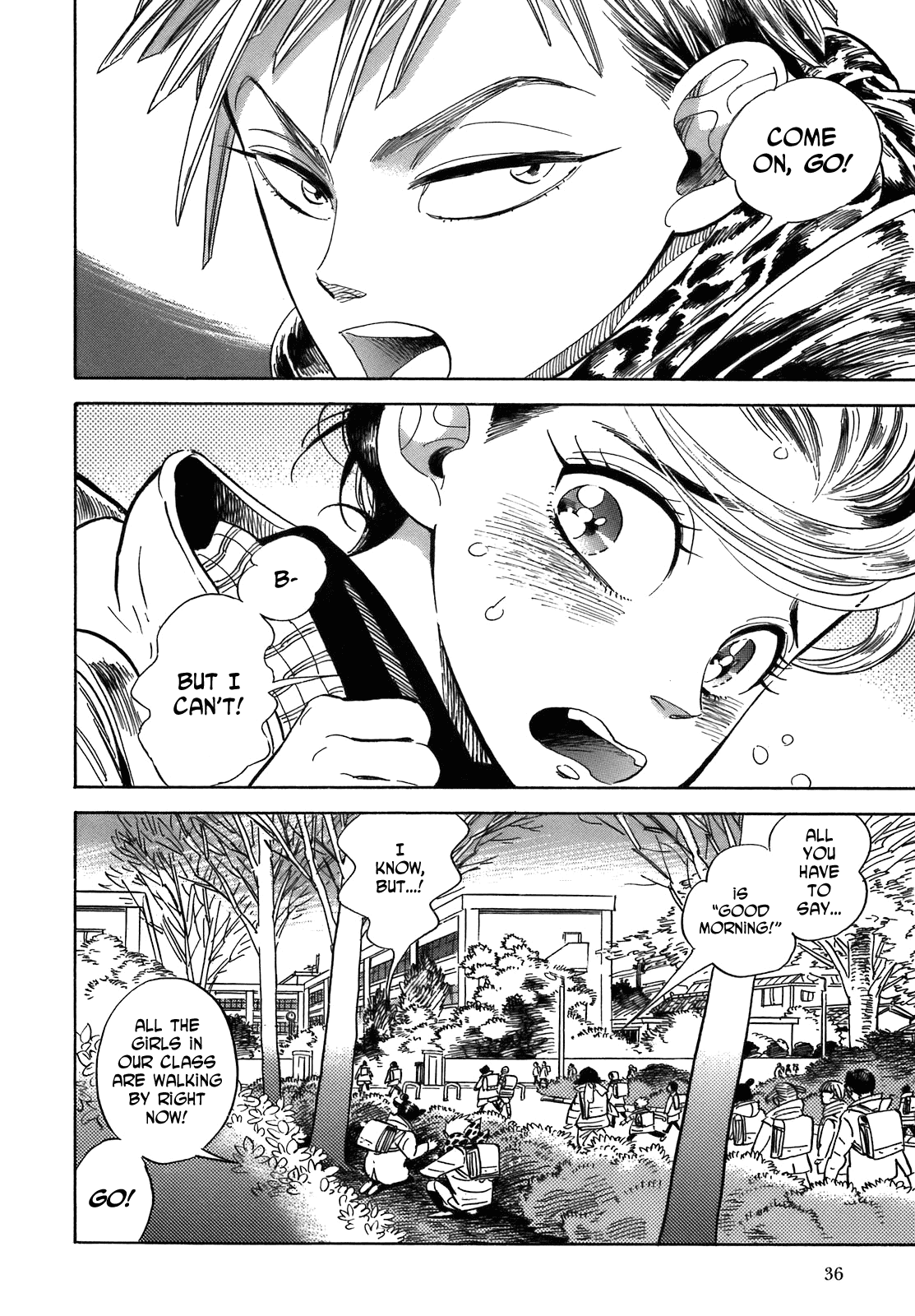 Ran to Haiiro no Sekai Chapter 20 page 2 - Chapter 20: Special Effects! Haimachi Elementary