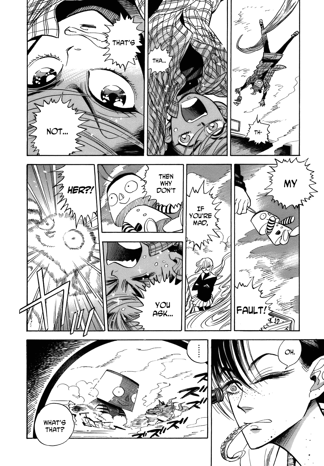 Ran to Haiiro no Sekai Chapter 20 page 28 - Chapter 20: Special Effects! Haimachi Elementary