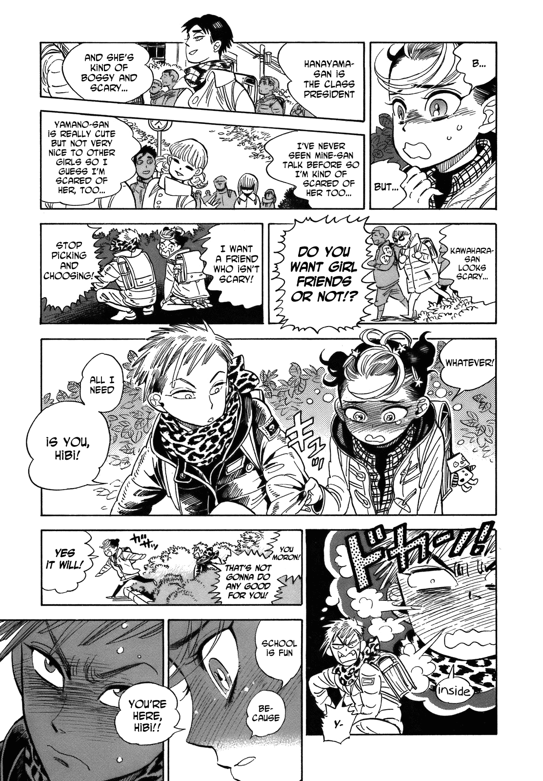 Ran to Haiiro no Sekai Chapter 20 page 3 - Chapter 20: Special Effects! Haimachi Elementary