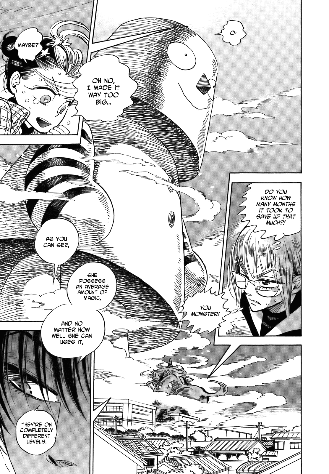 Ran to Haiiro no Sekai Chapter 20 page 33 - Chapter 20: Special Effects! Haimachi Elementary