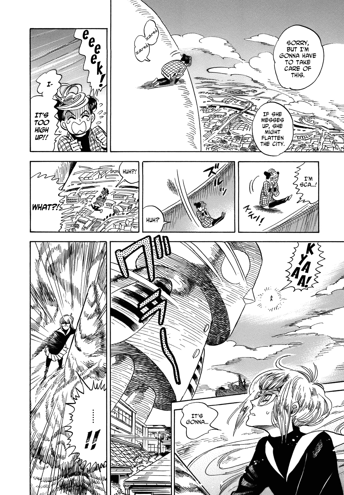 Ran to Haiiro no Sekai Chapter 20 page 34 - Chapter 20: Special Effects! Haimachi Elementary