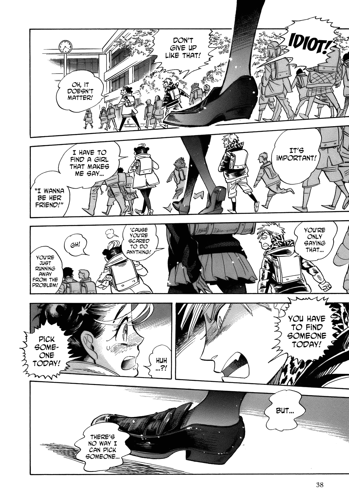 Ran to Haiiro no Sekai Chapter 20 page 4 - Chapter 20: Special Effects! Haimachi Elementary