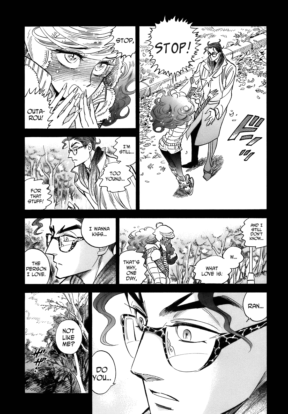 Ran to Haiiro no Sekai Chapter 22 page 16 - Chapter 22: The Haimachi Central Park Battle