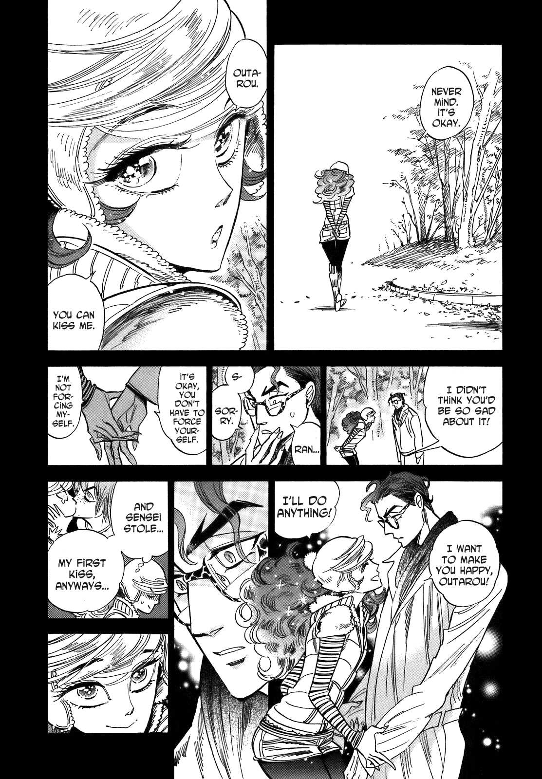 Ran to Haiiro no Sekai Chapter 22 page 24 - Chapter 22: The Haimachi Central Park Battle