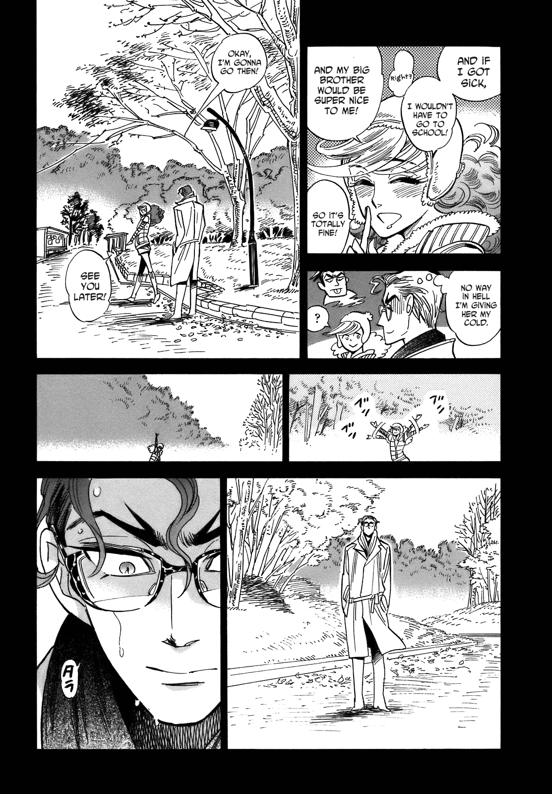 Ran to Haiiro no Sekai Chapter 22 page 33 - Chapter 22: The Haimachi Central Park Battle
