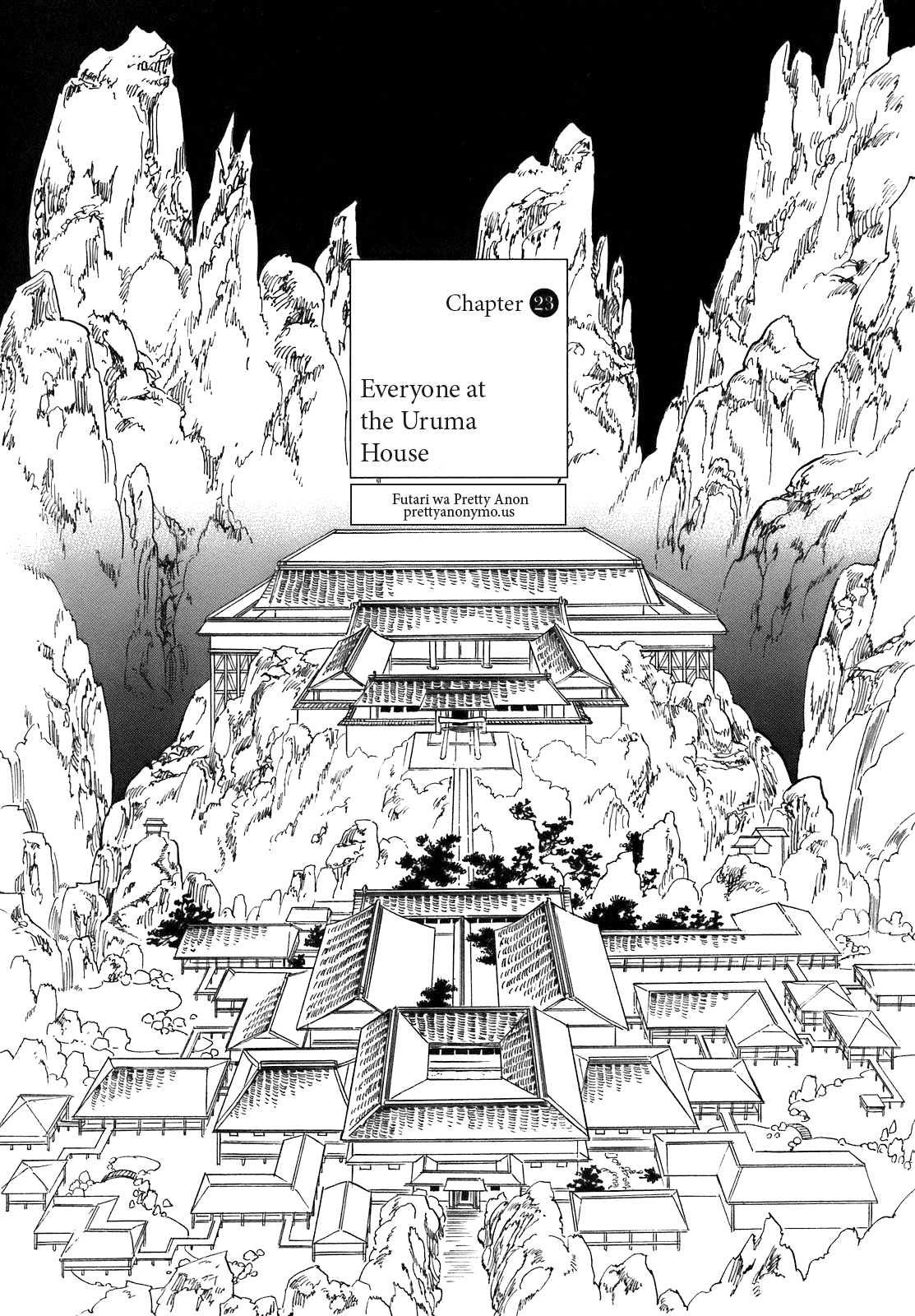 Ran to Haiiro no Sekai Chapter 23 page 1 - Chapter 23: Everyone at the Uruma House