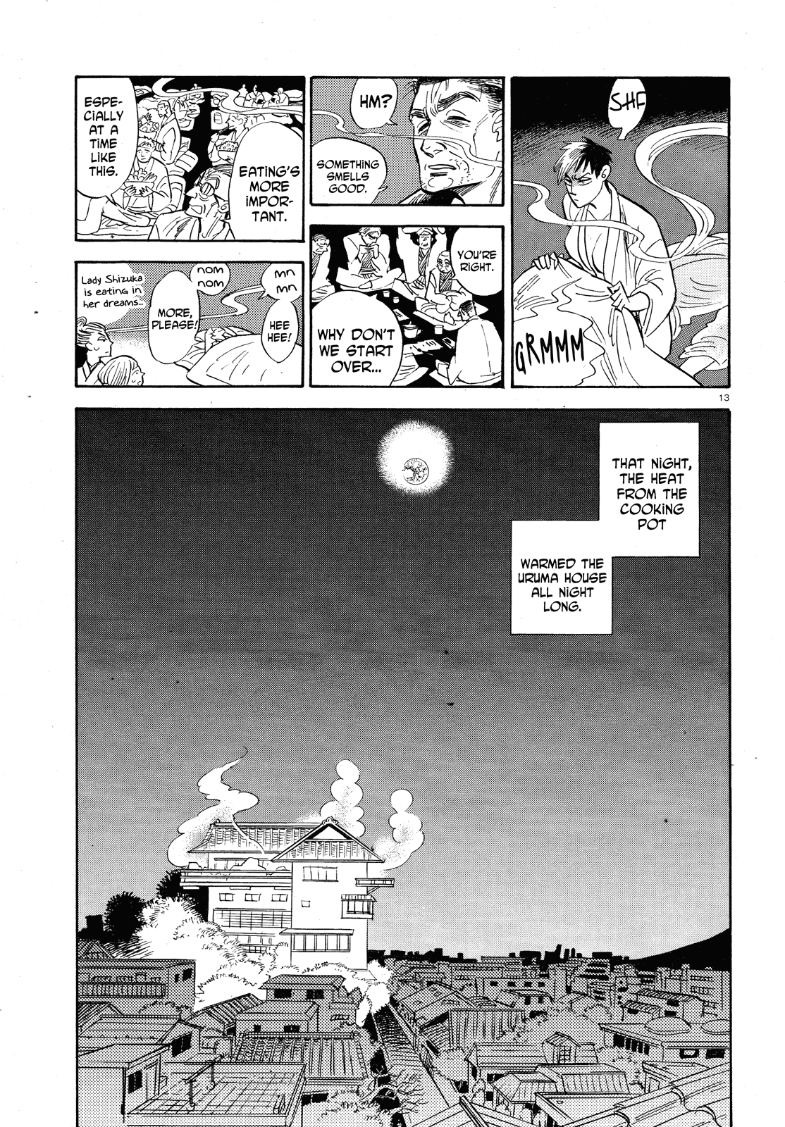 Ran to Haiiro no Sekai Chapter 24 page 12 - Chapter 24: The Part Before the Part Before the Part Before the Storm