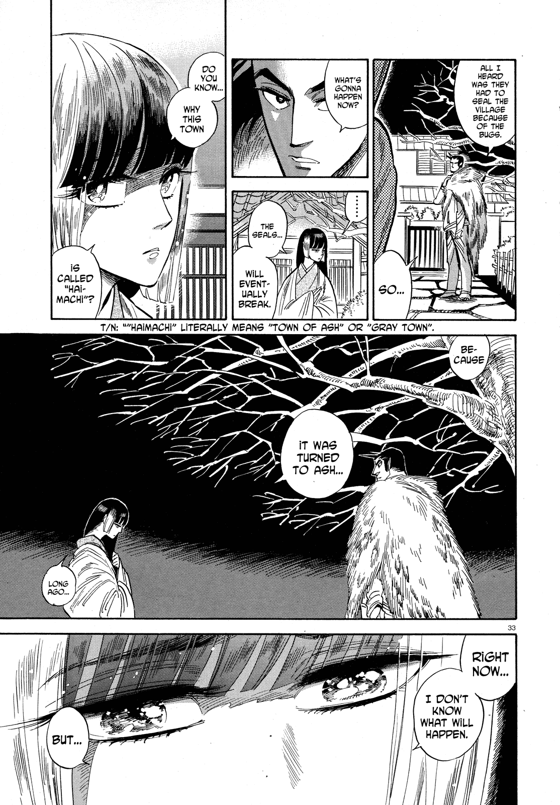 Ran to Haiiro no Sekai Chapter 24 page 32 - Chapter 24: The Part Before the Part Before the Part Before the Storm
