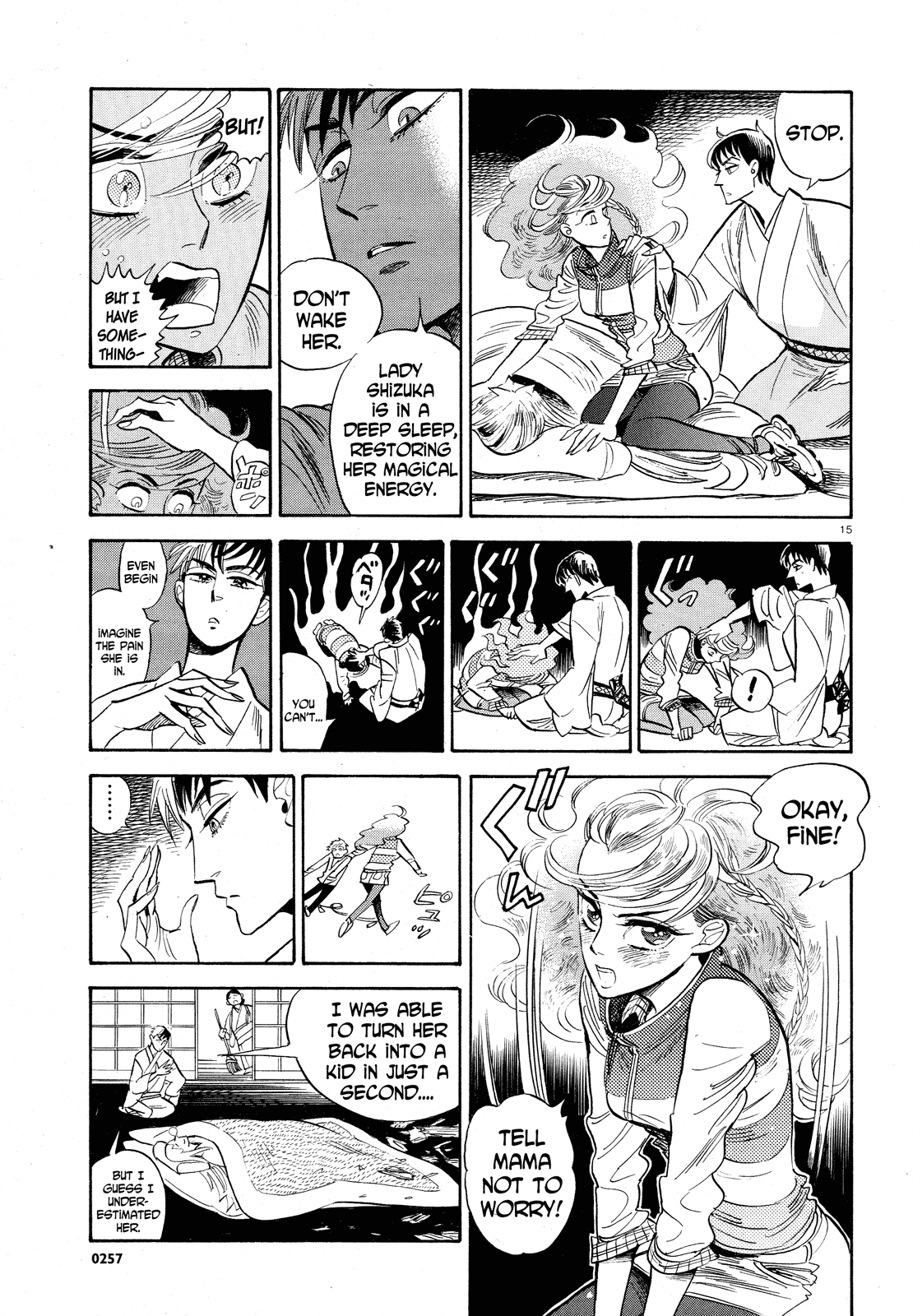 Ran to Haiiro no Sekai Chapter 25 page 15 - Chapter 25: This Winter Will Be Freezing Cold