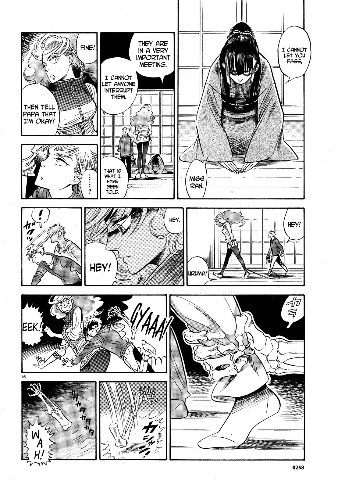 Ran to Haiiro no Sekai Chapter 25 page 16 - Chapter 25: This Winter Will Be Freezing Cold