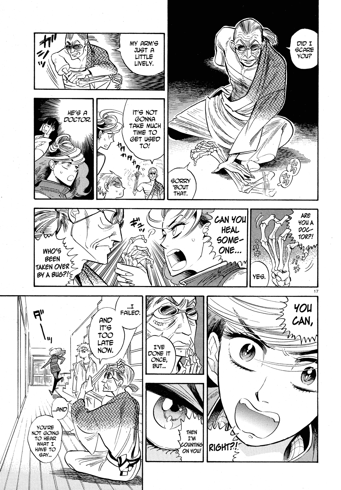 Ran to Haiiro no Sekai Chapter 25 page 17 - Chapter 25: This Winter Will Be Freezing Cold