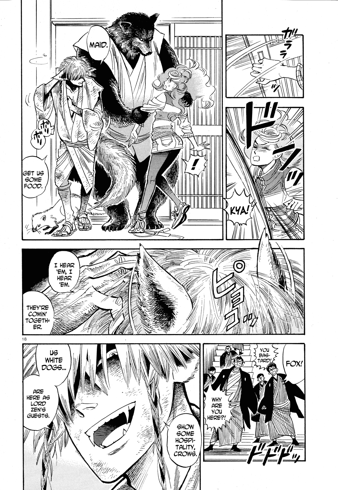 Ran to Haiiro no Sekai Chapter 25 page 18 - Chapter 25: This Winter Will Be Freezing Cold