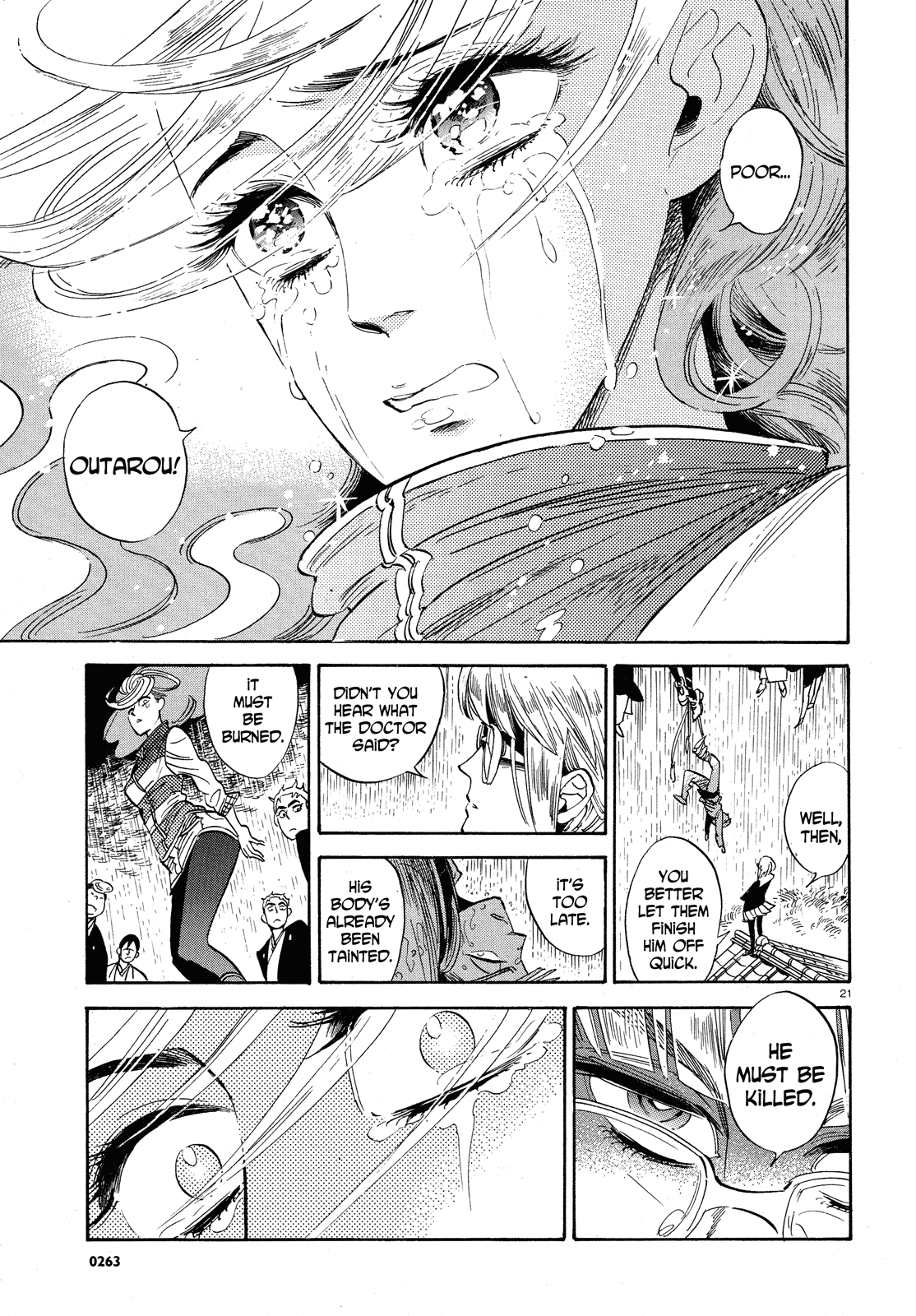 Ran to Haiiro no Sekai Chapter 25 page 21 - Chapter 25: This Winter Will Be Freezing Cold