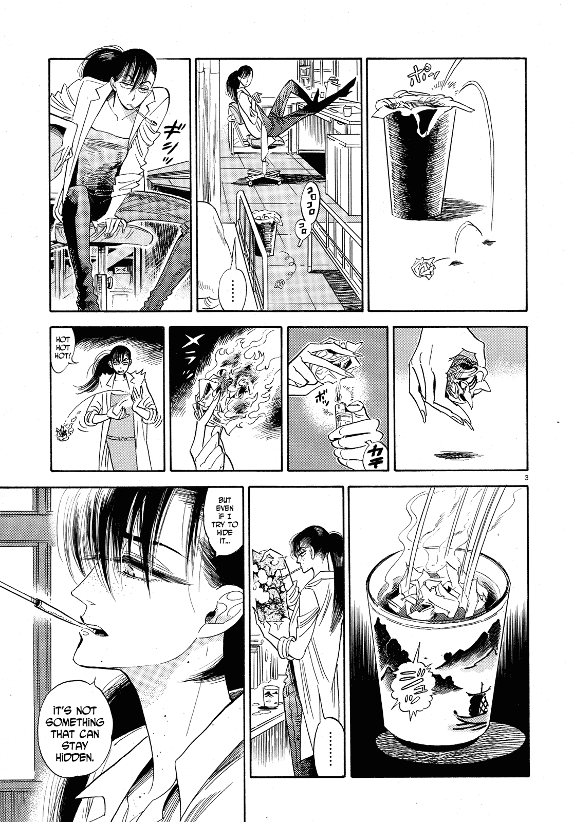 Ran to Haiiro no Sekai Chapter 25 page 3 - Chapter 25: This Winter Will Be Freezing Cold