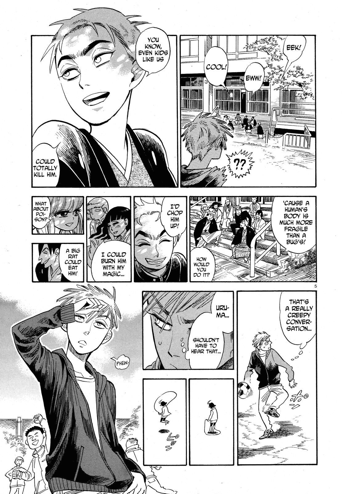 Ran to Haiiro no Sekai Chapter 25 page 5 - Chapter 25: This Winter Will Be Freezing Cold