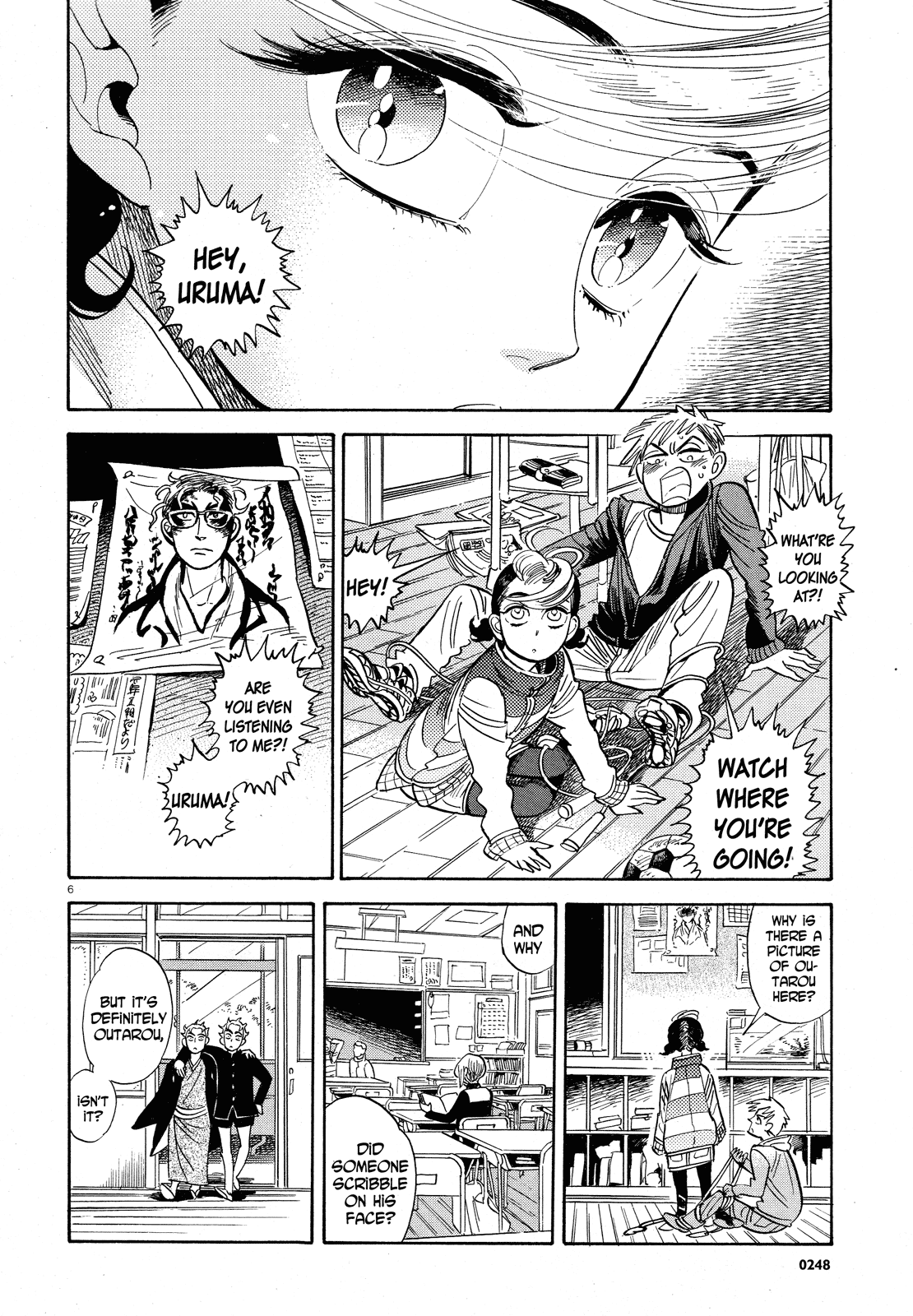 Ran to Haiiro no Sekai Chapter 25 page 6 - Chapter 25: This Winter Will Be Freezing Cold