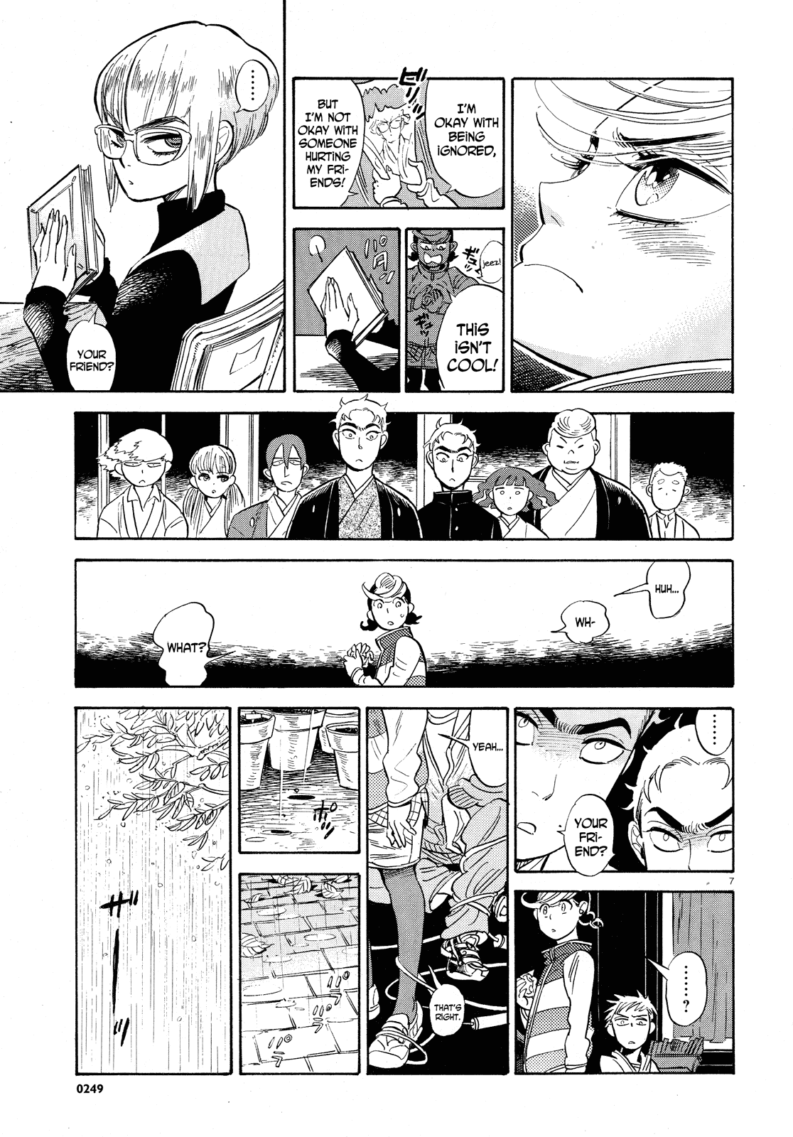 Ran to Haiiro no Sekai Chapter 25 page 7 - Chapter 25: This Winter Will Be Freezing Cold